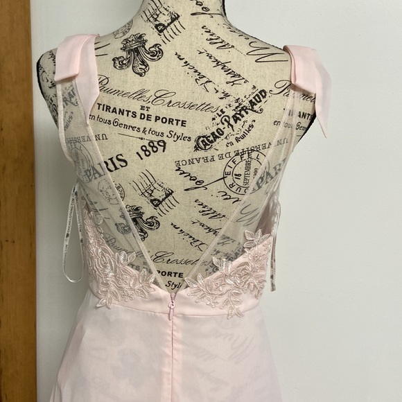 Chi Chi London Soft Pink Ruffle Dress - Picture 5 of 7